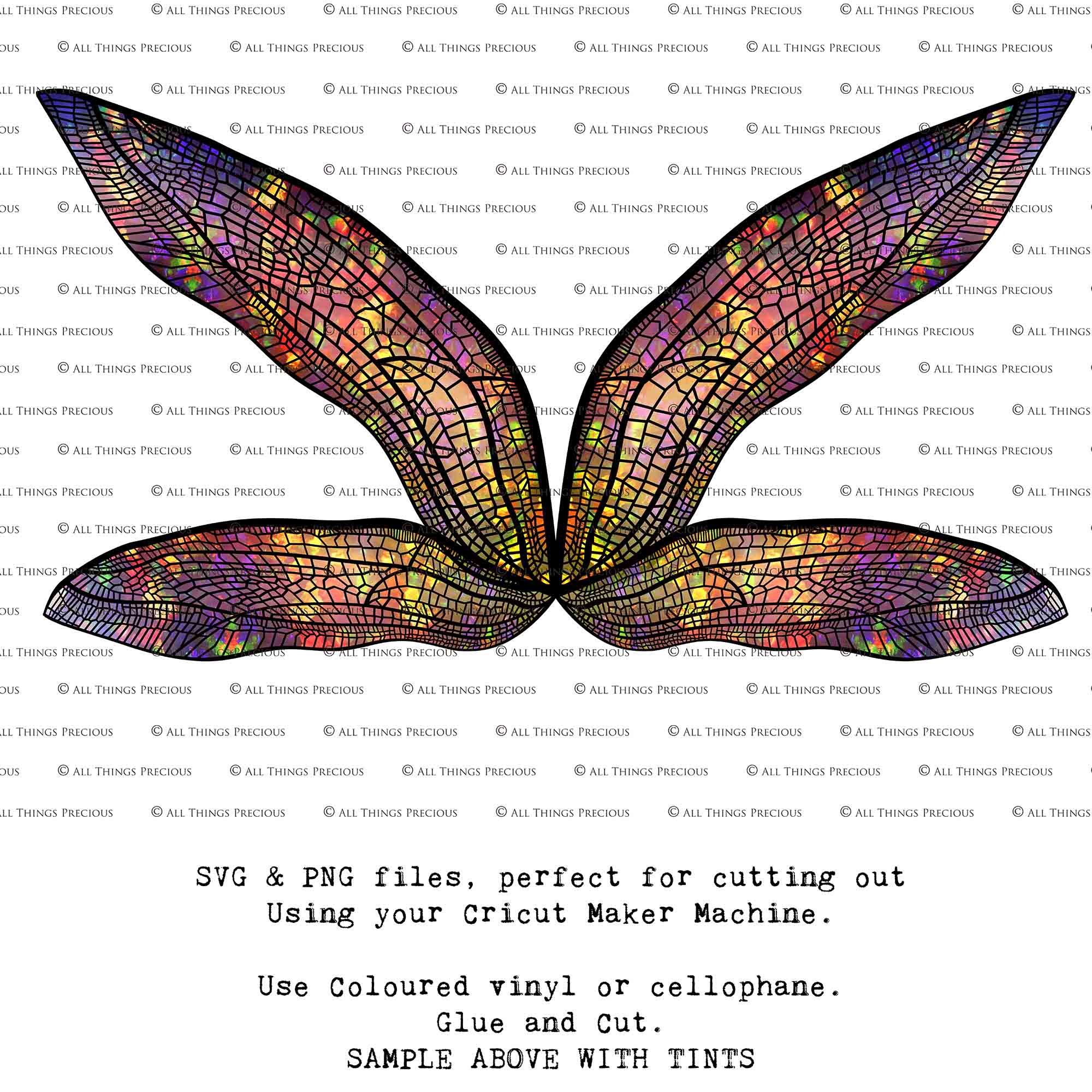 SVG & PNG Fairy Wing files for Cricut or Silhouette Cameo Cutting Machine. To create wearable fairy wings, in adult or children sizes.  Use this clipart design for Halloween Costumes, Fantasy or Cosplay or photography. Or use as ephemera in weddings, engagements or baby shower invitations. These are Individual wing parts, for you to cut and assemble. This is a digital product.